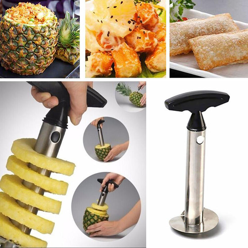 Pineapple Corer Slicer- Peeler- Cutter, Core- Pineapple Slicers Kitchen Tool