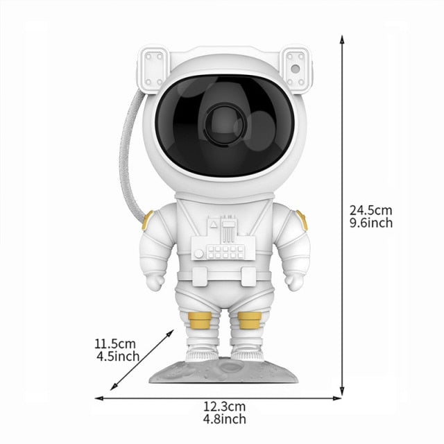 Astronaut Star Galaxy Projector with Timer & Remote